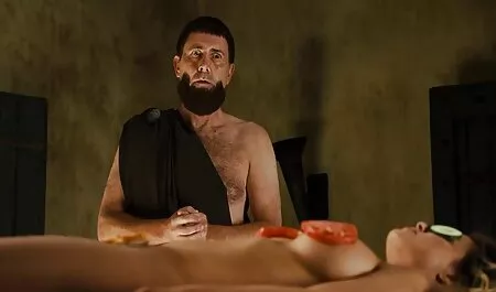 دورگه با یک رقص با لباس سکسی دوست سفید پرورش یک سگ ماده قرمز